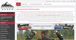 Desktop Screenshot of mountolympusawards.com